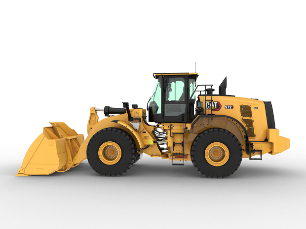 La pala gommata Cat® 972  la sposta colline 972_ps_standard_wheel_loader_low_36